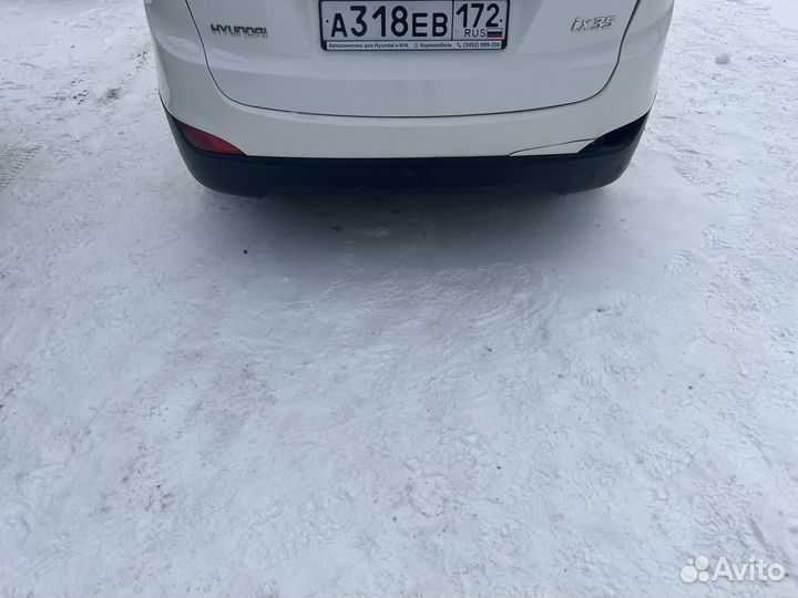 Задний бампер хендай ix35