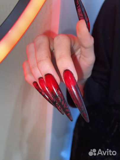 Маникюр с покрытием гель лак