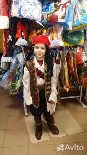 Новогодний костюм для мальчика, сказочный пират