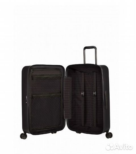 Чемодан Samsonite Stackd 75 см, 96 л, черный