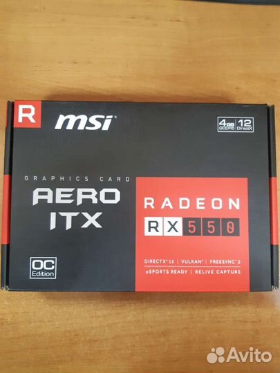 MSI RX 550 4GB