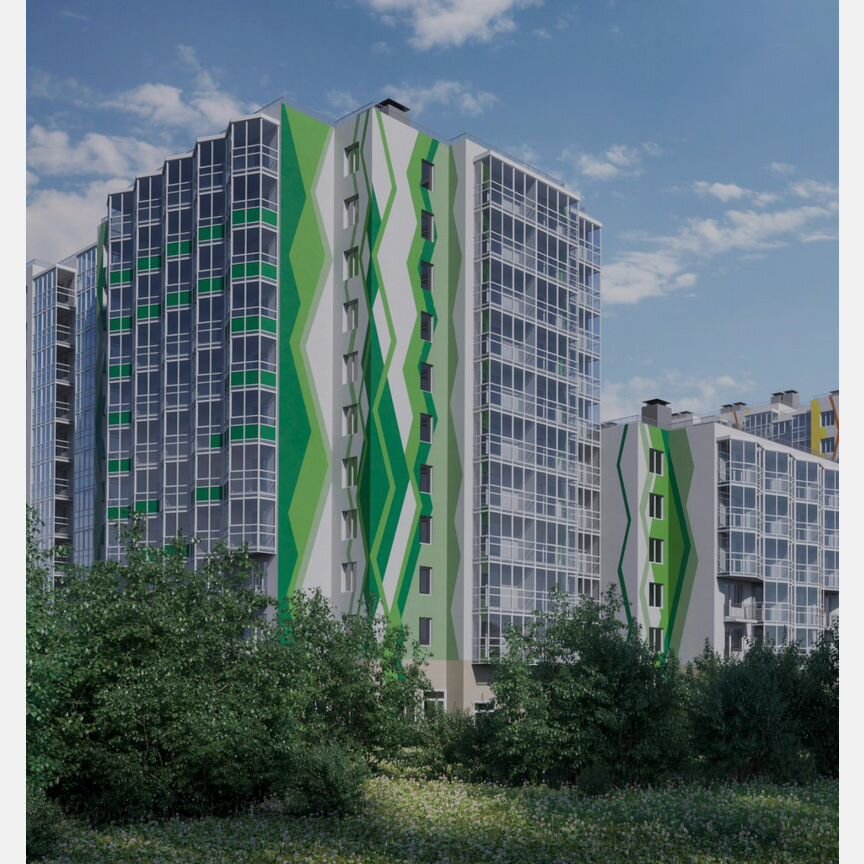 1-к. квартира, 38,4 м², 5/11 эт.