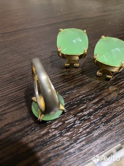 Серьги и кольцо