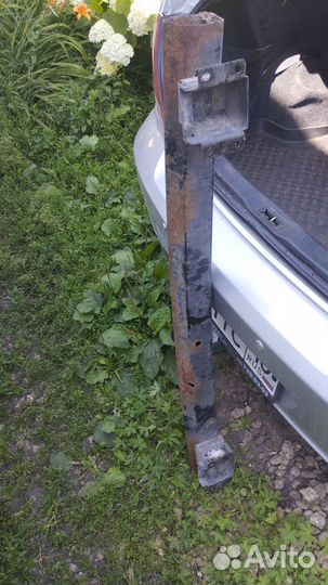 Усилитель заднего бампера nissan almera classic