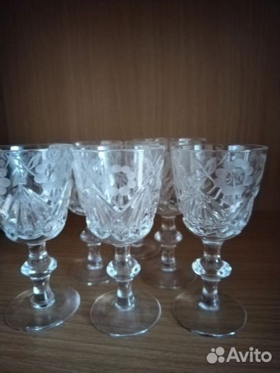 Рюмки хрусталь СССР