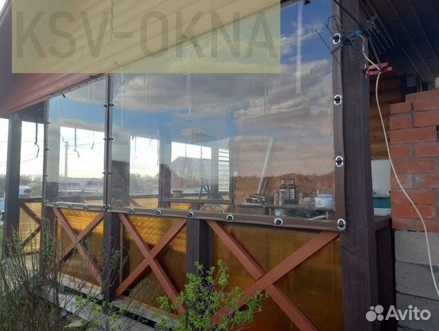 Мягкие окна на террасу