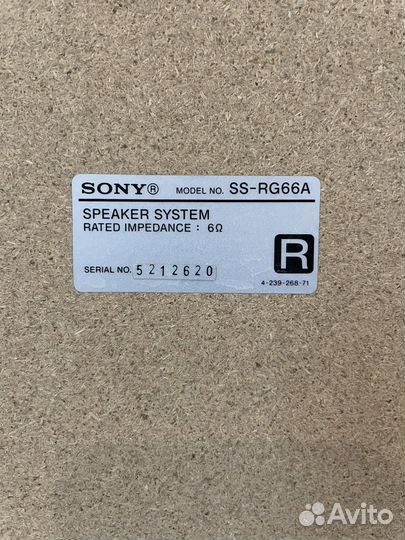 Акустические колонки sony