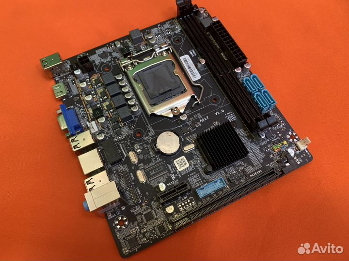 Новая Материнская плата Afox H61 на Lga1155