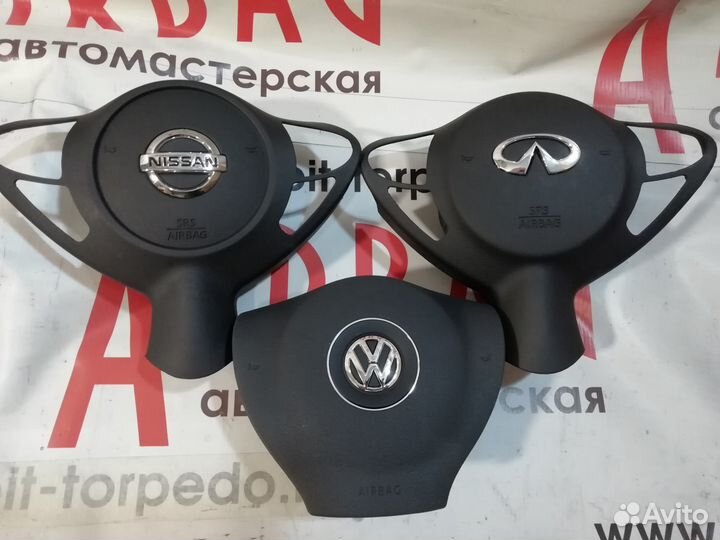 Подушка безопасности в руль Nissan juke