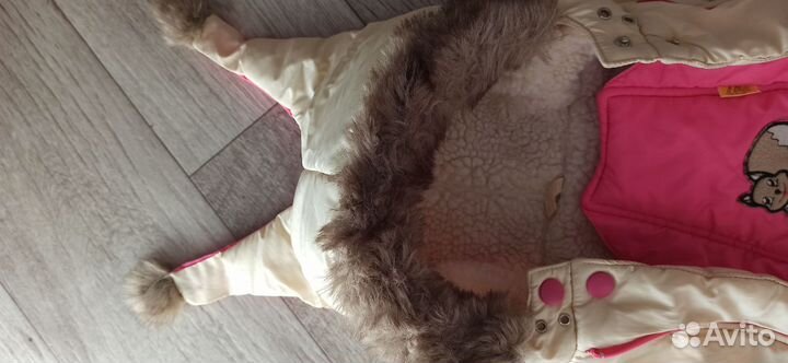 Зимний комбинезон для девочки