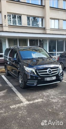 Аренда Mercedes-Benz V-class водителем