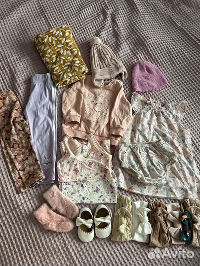 Вещи для малышки пакетом