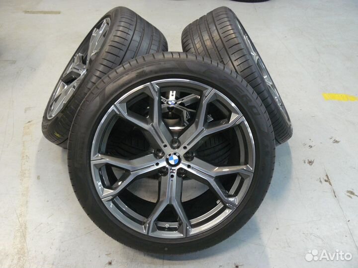 Колеса оригинал R21 BMW X5 G05 X6 G06 стиль 741M