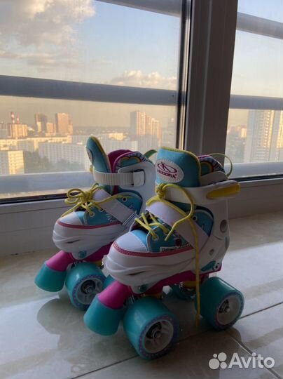 Ролики раздвижные hudora