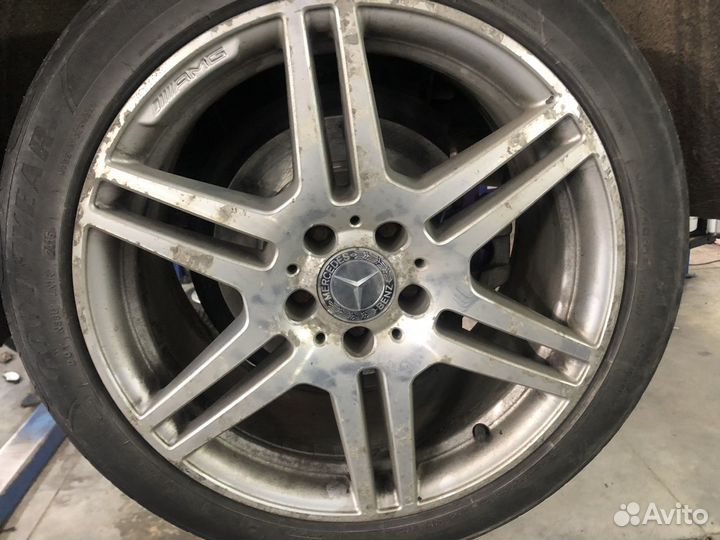 Диски на mercedes r18 amg разноширокие