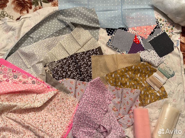 Набор для рукоделия, ткани