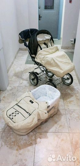 Коляска 2 в 1 Emmaljunga Mondial Duo Combi Classic