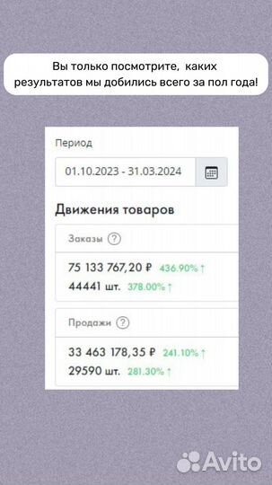 Инвестиции в готовый бизнес Wildberries