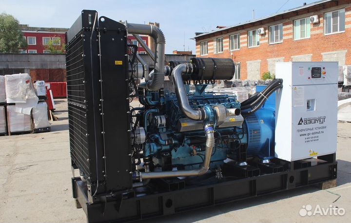 Дизельный генератор 600 кВт Открытый на раме