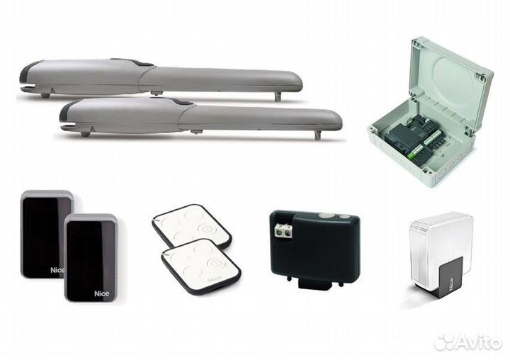Автоматика для распашных ворот Nice wingo5024bdkce
