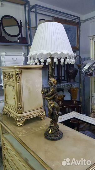 Лампа настольная. Винтаж. Антиквариат