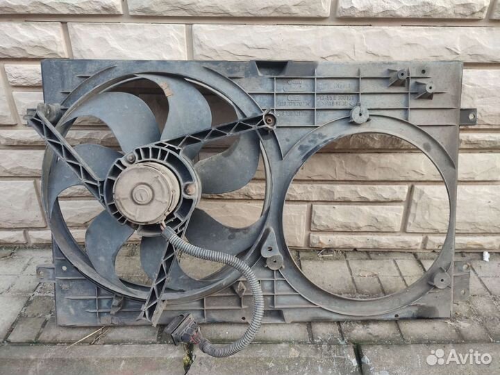 Гольф 4 радиатор вентилятор