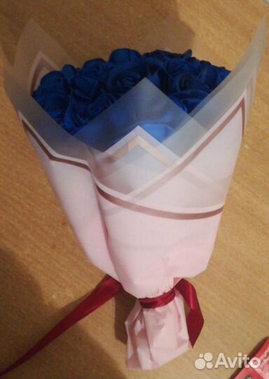 Букеты из атласной ленты на заказ