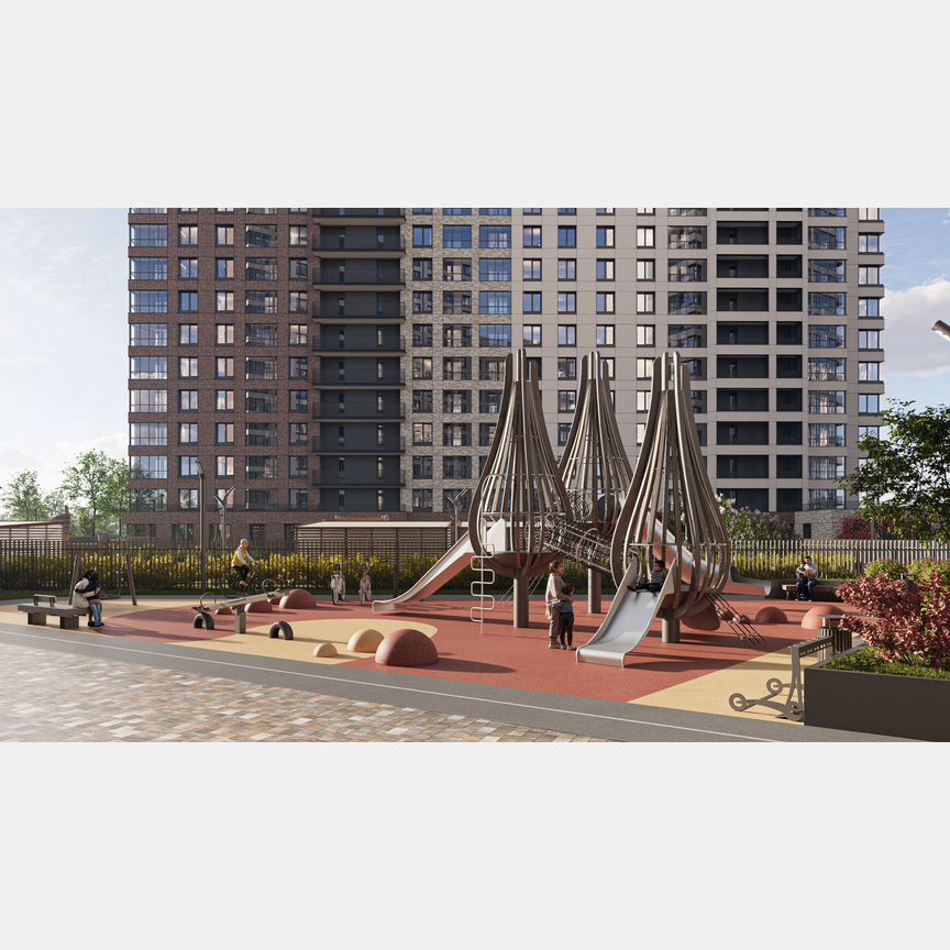 2-к. квартира, 54 м², 12/18 эт.