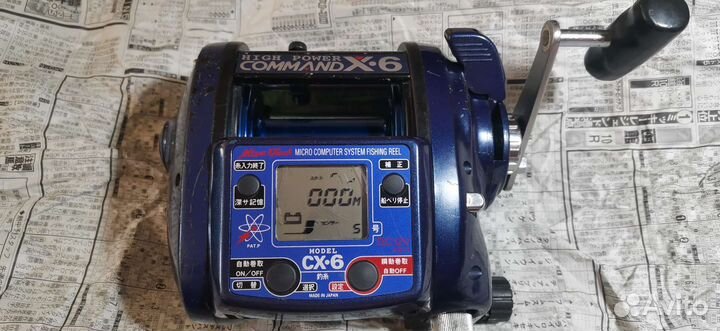 Электрокатушка морская Miya Epoch Command CX-6