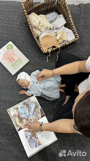Книга «вязание для новорожденных»