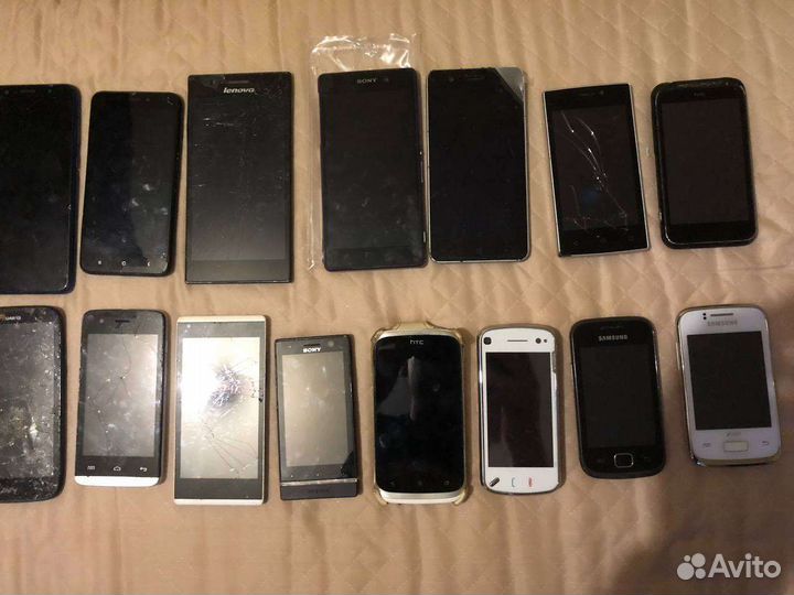 Телефоны на запчасти Samsung Xiaomi Sony Huawei