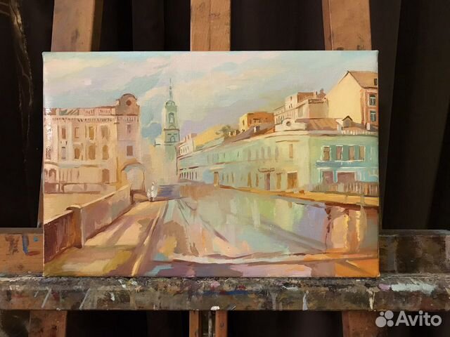 Утро на Пятницкой улице. Яркая Москва