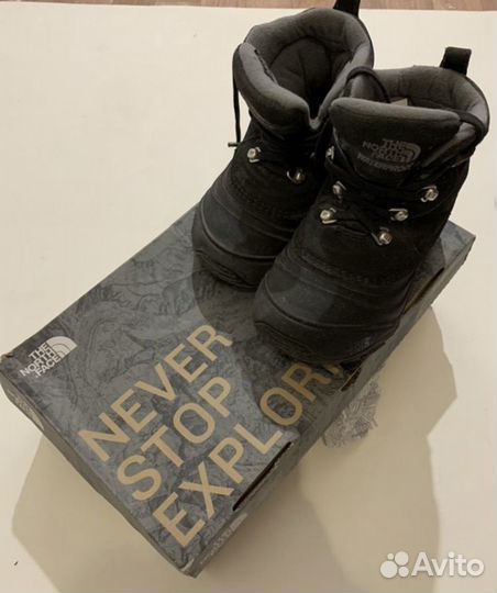 Ботинки зимние the north face