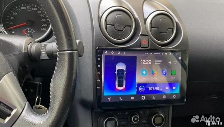 Магнитола Nissan Qashqai j10 WiFi Navi IPS