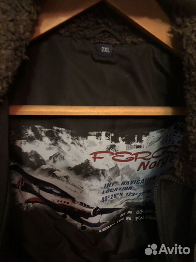 Куртка зимняя мужская бу