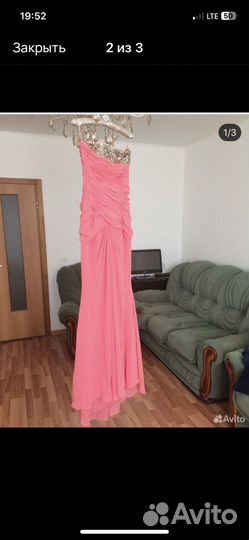 Вечернее платье в пол