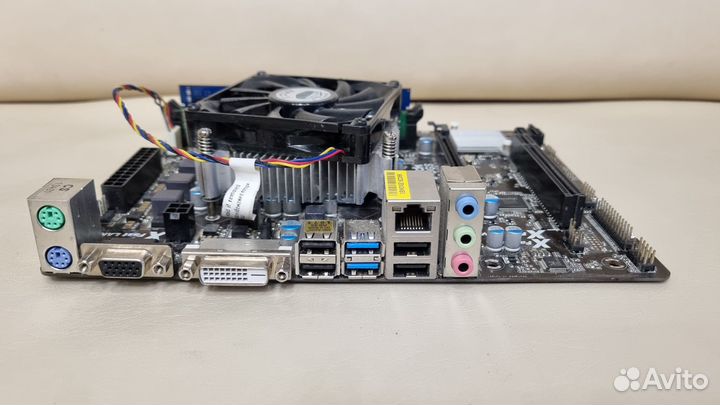 Материнская плата ASRock B75M-DGS+i5 3100MHz+12Gb