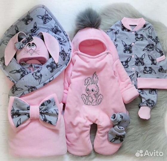 Зимний комплект для девочки