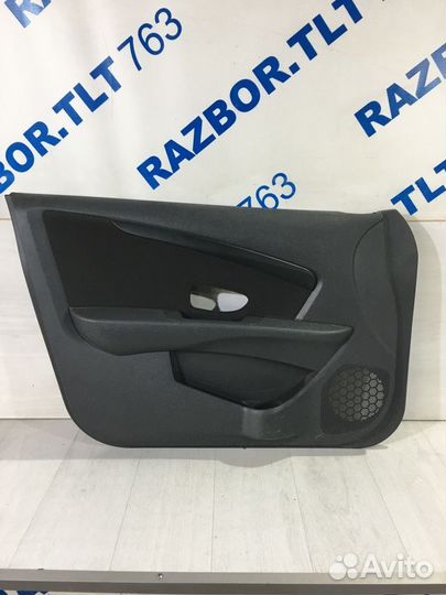 Обивка передней двери лев. nissan almera G15 1.6 м