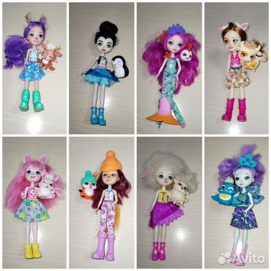 Кукла enchantimals с питомцем