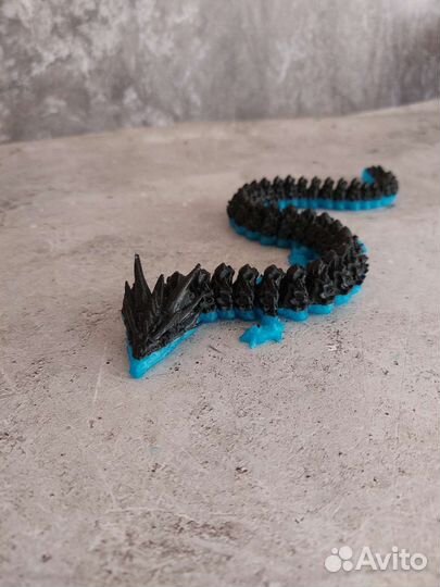 Дракон на 3d принтере