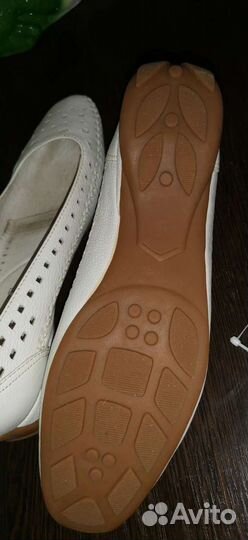 Кожанные балетки