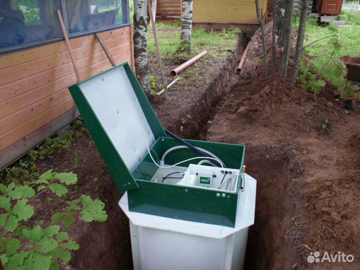 Септик эко Урал 8 переливной