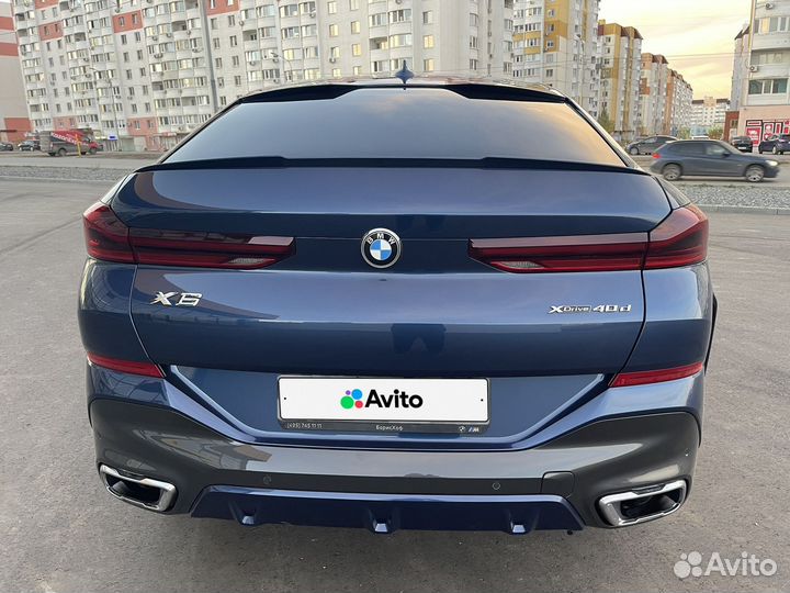 BMW X6 3.0 AT, 2021, 93 000 км