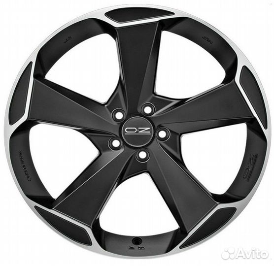 R20 5x112 8,5J ET30 D79 OZ Aspen HLT Matt Black Di