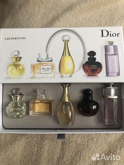 Духи диор мини набор
