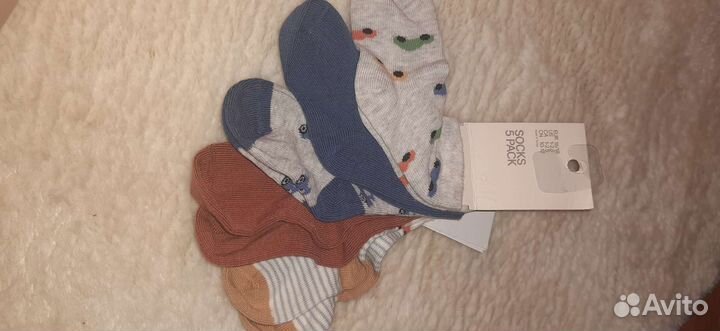 Носочки летские нлвые