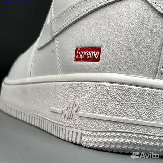 Кроссовки Nike Air Force 1 Low & Supreme (Арт.45394)