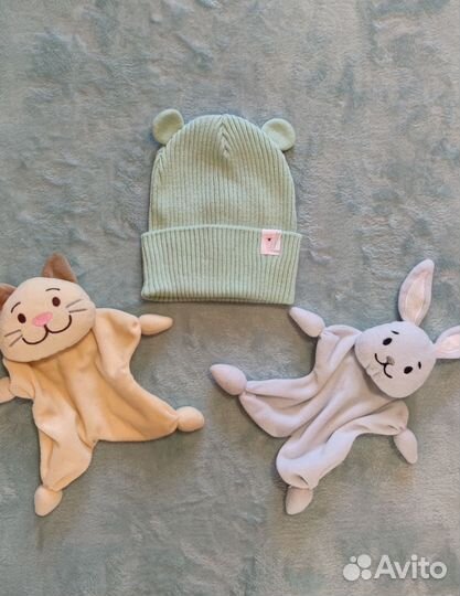 Детские шапочки для новорожденных