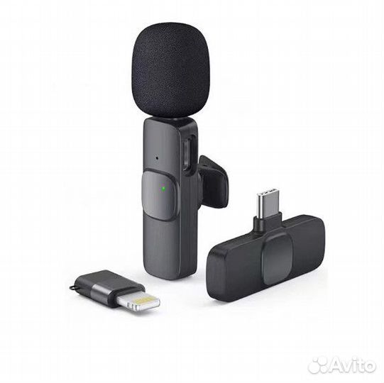 Петличный микрофон 2 шт. новые